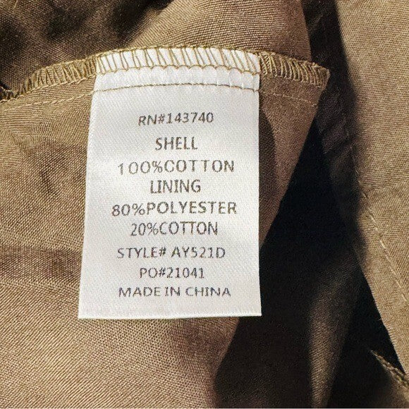 Hyacinth House | NEW Brown Becca V-Neckline Bell-Sleeved Mini Dress Size XS