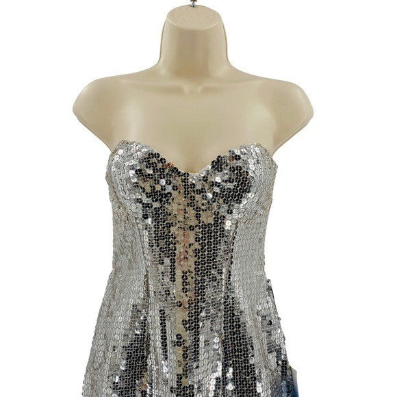 Majorelle | NEW Jovanna Strapless Metallic Bodycon Cocktail Dress Size XS