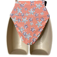 Becca French Cut Hi Leg Floral Bikini Swim Bottoms NEW Size L