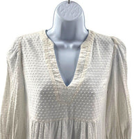 Pomander Place | NEW White Swiss Dot Kenzo Mini Dress Size XS