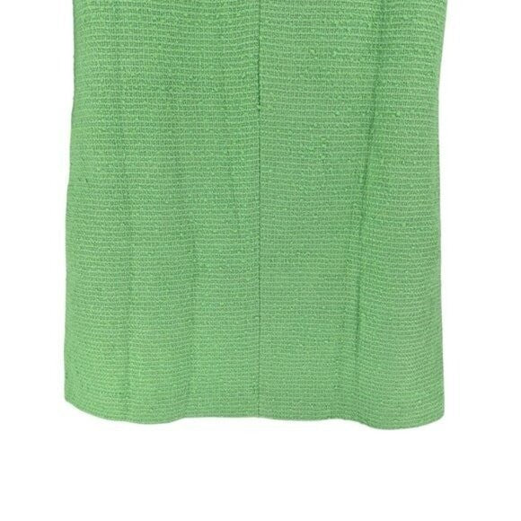 Tuckernuck NEW Palm Beach Green Tweed Retro Jackie Short Sleeve Mini Dress M