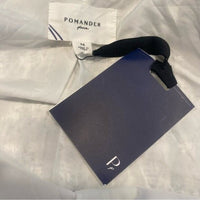 Pomander Place NEW White Tweed Retro Josephine Mini Dress in White Black Size M