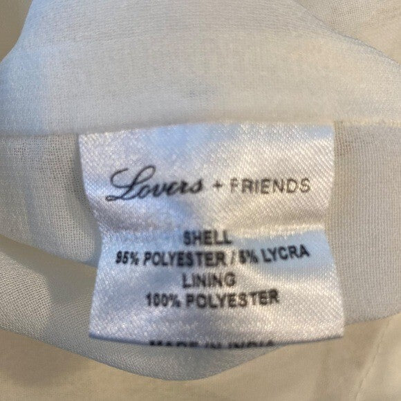 Lovers + Friends | NWT Yazmin Dress in Ivory Size XS