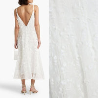 AGUA BY AGUA BENDITA Hierbaluisa Diente De Leon Anecer Emroidered Midi Dress XS