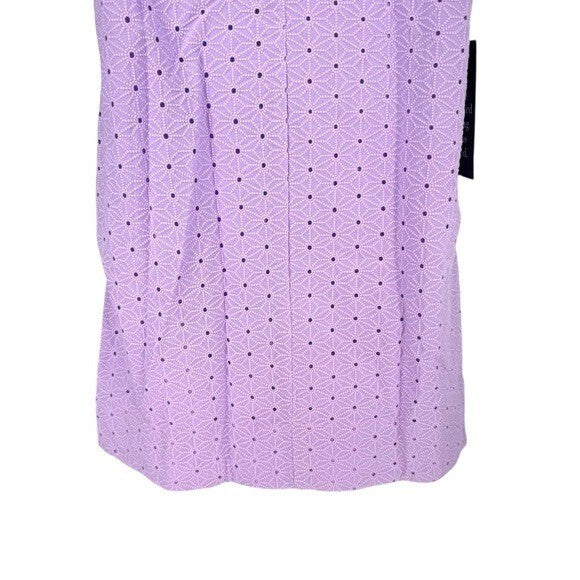 Tuckernuck | NEW Lavender Eyelet Sleeveless Crew Neck Folly Mini Dress Size XS