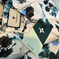 Tuckernuck NEW Budding Bluebell Hadley Collared Floral Shirt Maxi Dress Size XS