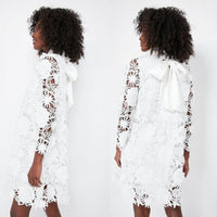 Tuckernuck | NEW Blanc Guipure Lace Daphne Preppy Mini Dress Size XXS