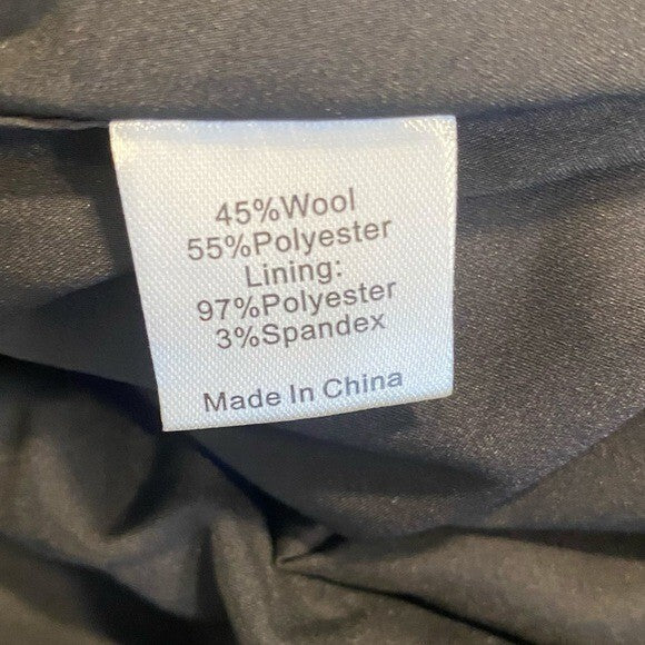 Tuckernuck NEW Blackwatch Daphne Plaid Wool Blend Long Sleeve Mini Dress Size XS