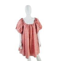 Hyacinth House NEW Oakley Pink Relaxed Fit Floral Mini Dress Size Small