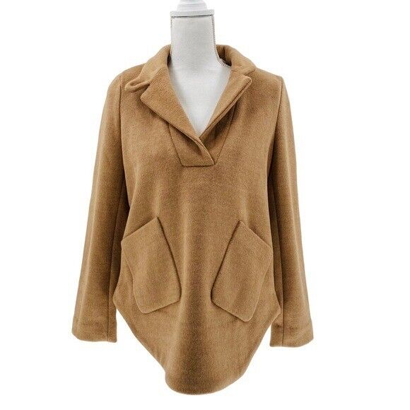 Tuckernuck Emerson Wool Equestrian Popover Jacket in Camel
