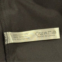 Tuckernuck NEW Black Lantern Sleeve Tory Shirt Midi Dress Size L