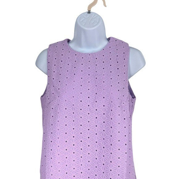 Tuckernuck | NEW Lavender Eyelet Sleeveless Crew Neck Folly Mini Dress Size XS