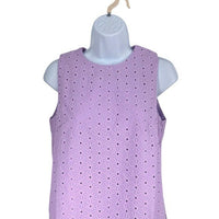 Tuckernuck | NEW Lavender Eyelet Sleeveless Crew Neck Folly Mini Dress Size XS