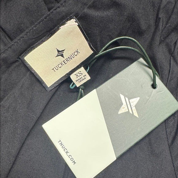 Tuckernuck | NEW Black Kate Short Sleeve Fit and Flare Maxi Dress Size XS