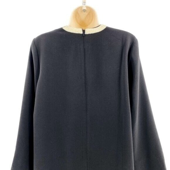 Tuckernuck | NEW Black Bow Jamie Long Sleeve Sequins Mini Dress Size XXS