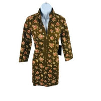 Tuckernuck | NEW Hazel Bouquet Corduroy Clifton V-neckline Mini Dress Size S