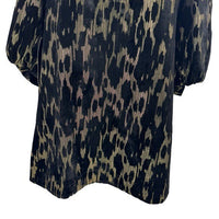 Pomander Place NEW Metallic Velvet Burnout Samantha Party Mini Dress Size M