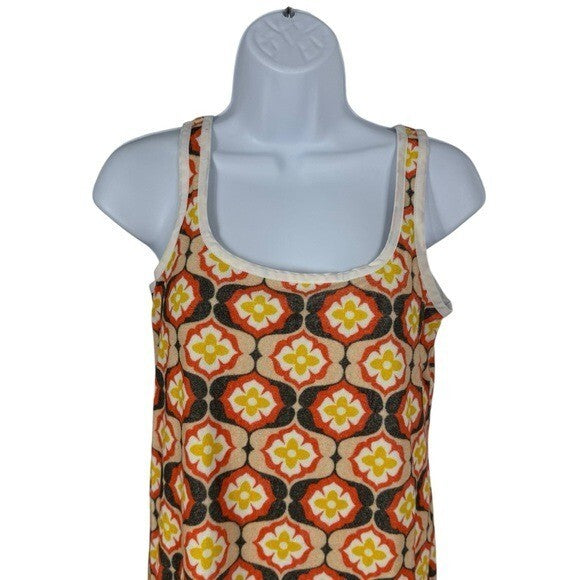 Tuckernuck Beach NEW Twiggy Buds Mini Terry Dress Swim Orange Cover Up Size XS