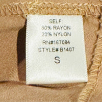 Tuckernuck NEW Khaki Milla Sleeveless Military Collared Mini Dress Size S