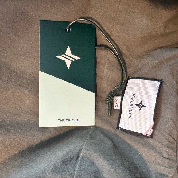 Tuckernuck NEW Olive Green Alice Puff Sleeve Collared Classic Midi Dress XXS