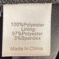 Tuckernuck NEW Embellished Black Hoyt Rhinestone Long Sleeve Mini Dress Size 3XL