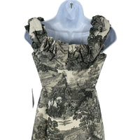 Tuckernuck NEW Middleburg Toile Suze Equestrian Formal Midi Dress Size XS