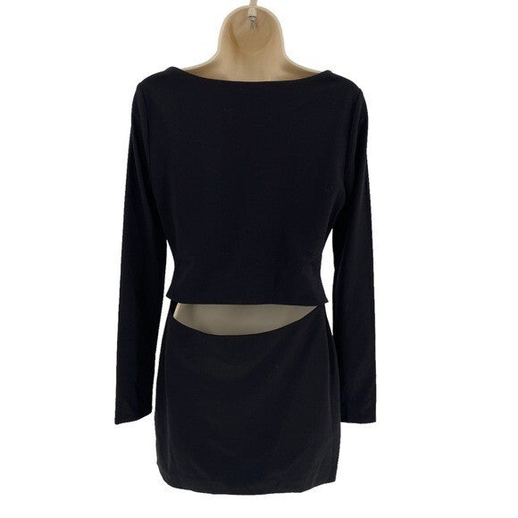 Not Yours To Keep | NEW Berlin Mini Dress in Black Size M
