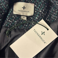 Tuckernuck | NEW Basalt Tweed Windsor Blazer Jacket in Green & Black Size XL