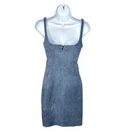 RTA | NEW Joana Lambskin Leather Dress in Vintage Indigo Size 8