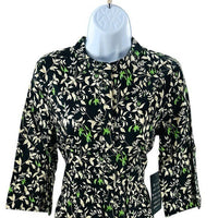 Tuckernuck | NEW Verdant Iris Short Sleeve  Royal Shirt Mini Dress Size S