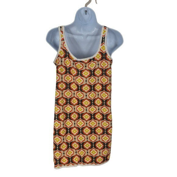 Tuckernuck Beach NEW Twiggy Buds Mini Terry Dress Swim Orange Cover Up Size XS