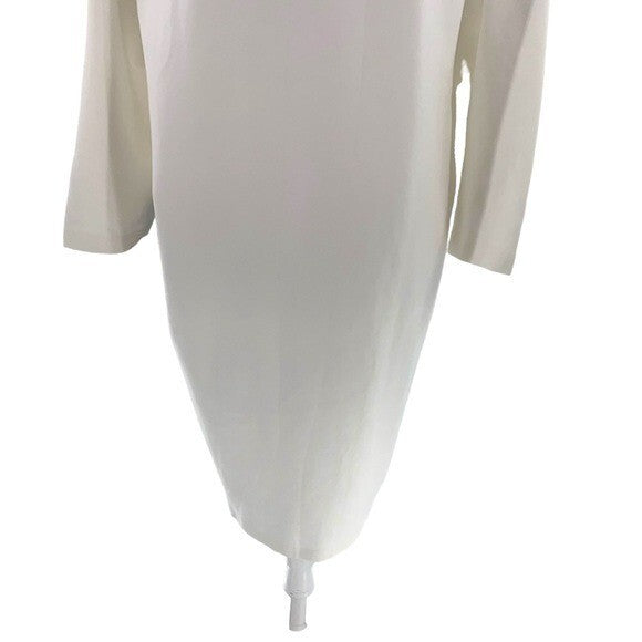 Tuckernuck NEW White Ellington Three-quarter Sleeve Cocktail Mini Dress Size XL