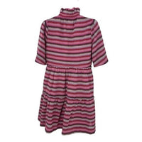 Tuckernuck NEW Pink Chevron Knit Stripe Crawford Relaxed Fit Mini Dress M