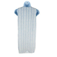 Tuckernuck NEW Ethereal Tweed Bianca Sleeveless Blue Stripe Mini Dress Size S