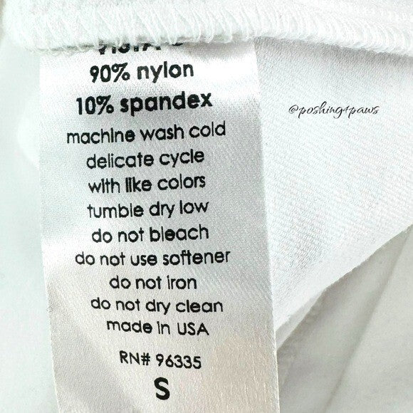 Susana Monaco White Off the Shoulder Long Sleeve Jersey Peasant Top Size S