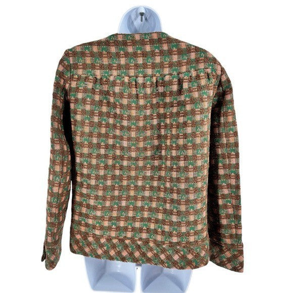 Tuckernuck NEW Neapolitan Brown Tweed Retro Inspired Graham Jacket Size XXS