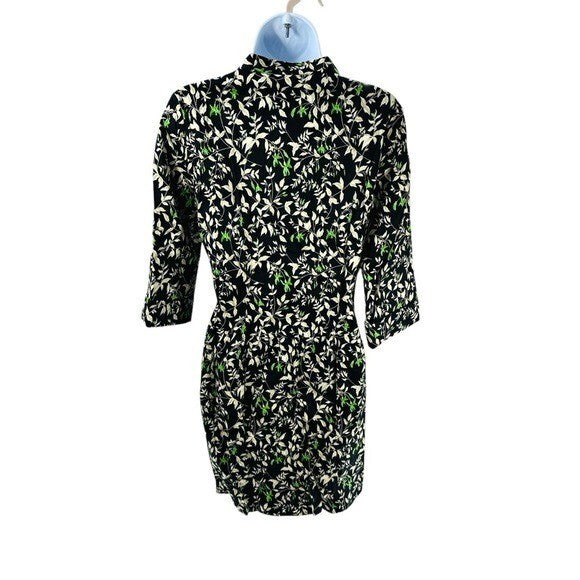 Tuckernuck | NEW Verdant Iris Short Sleeve  Royal Shirt Mini Dress Size S