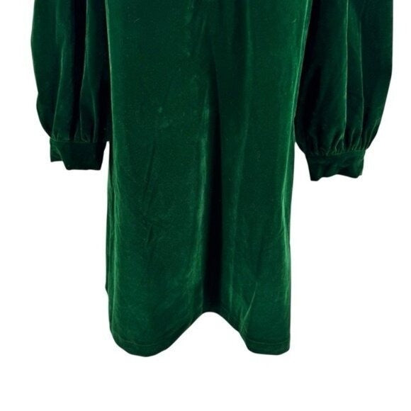 Pomander Place NEW Hunter Green Velvet Samantha Formal Mini Dress Size XXL