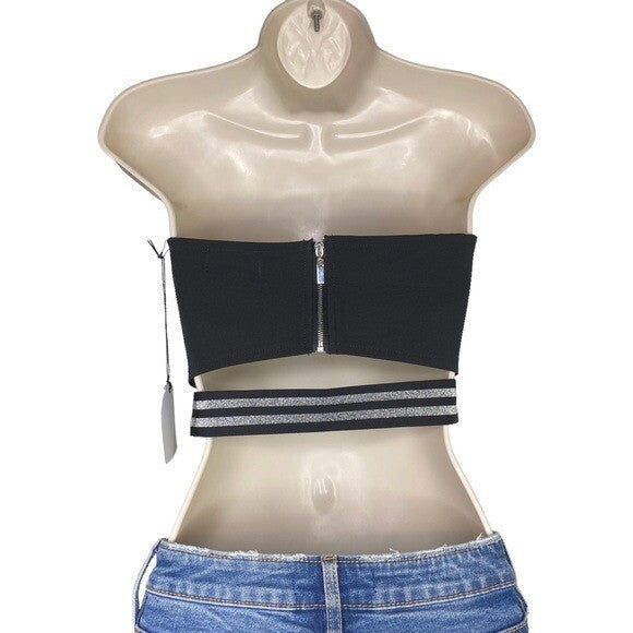 By The Way. | NWT Nia Sport Trim Bra Corset Crop Top Size S