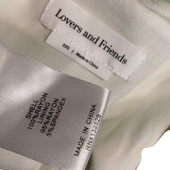 Lovers + Friends NEW Maysa Cut Out Mini Dress Palm Tree Print Size XXS