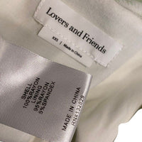 Lovers + Friends NEW Maysa Cut Out Mini Dress Palm Tree Print Size XXS