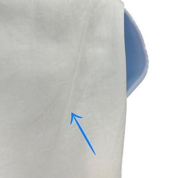 ELLIATT NEW Cassini Satin Formal One Shoulder Midi Dress in Ivory Size L