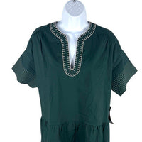Tuckernuck NEW Pomander Place Evergreen Relaxed Fit Kinsley Mini Dress Size L
