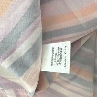 Tuckernuck NEW Pink Sunset Stripe Cadiz One Shoulder Formal Maxi Dress XS
