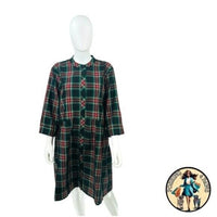 Tuckernuck | NEW Festive Plaid Tartan Royal Shirt Mini Dress Size S