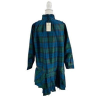 Tuckernuck | NEW Blackwatch Tate Plaid Academia Long Sleeve Mini Dress Size XXXL