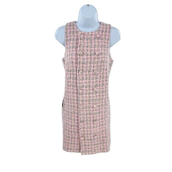 Pomander Place | NEW Peony Tween Bianca Sleeveless Crewneck Mini Dress Size XS
