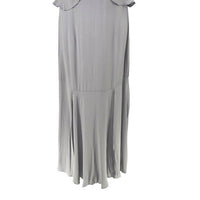 Lovestitch X Petal & Pup | NEW Tanya Beaded Maxi Dress in Grey Size S