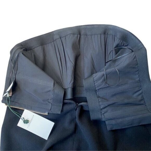 Tuckernuck | NEW Strapless Corset Noir Crepe Marin Top in Black Size XXL