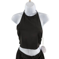 Mable x Petal & Pup NEW Angelique Open Back Crop Two Piece Set Midi Dress Size S